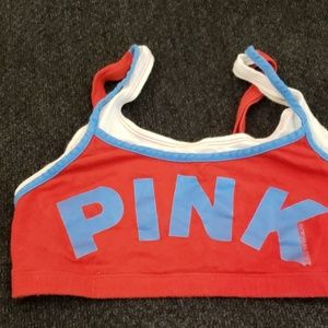 Vintage Victoria secret pink sports bra